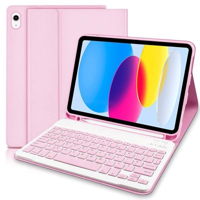 Kaku iPad (10th gen) SHUIJINGWEN PVC case, Pink