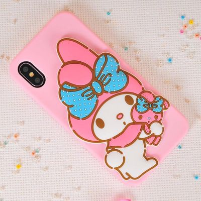 Sanrio Hello Kitty iPhone X Pudding, Melody Shocking Pink