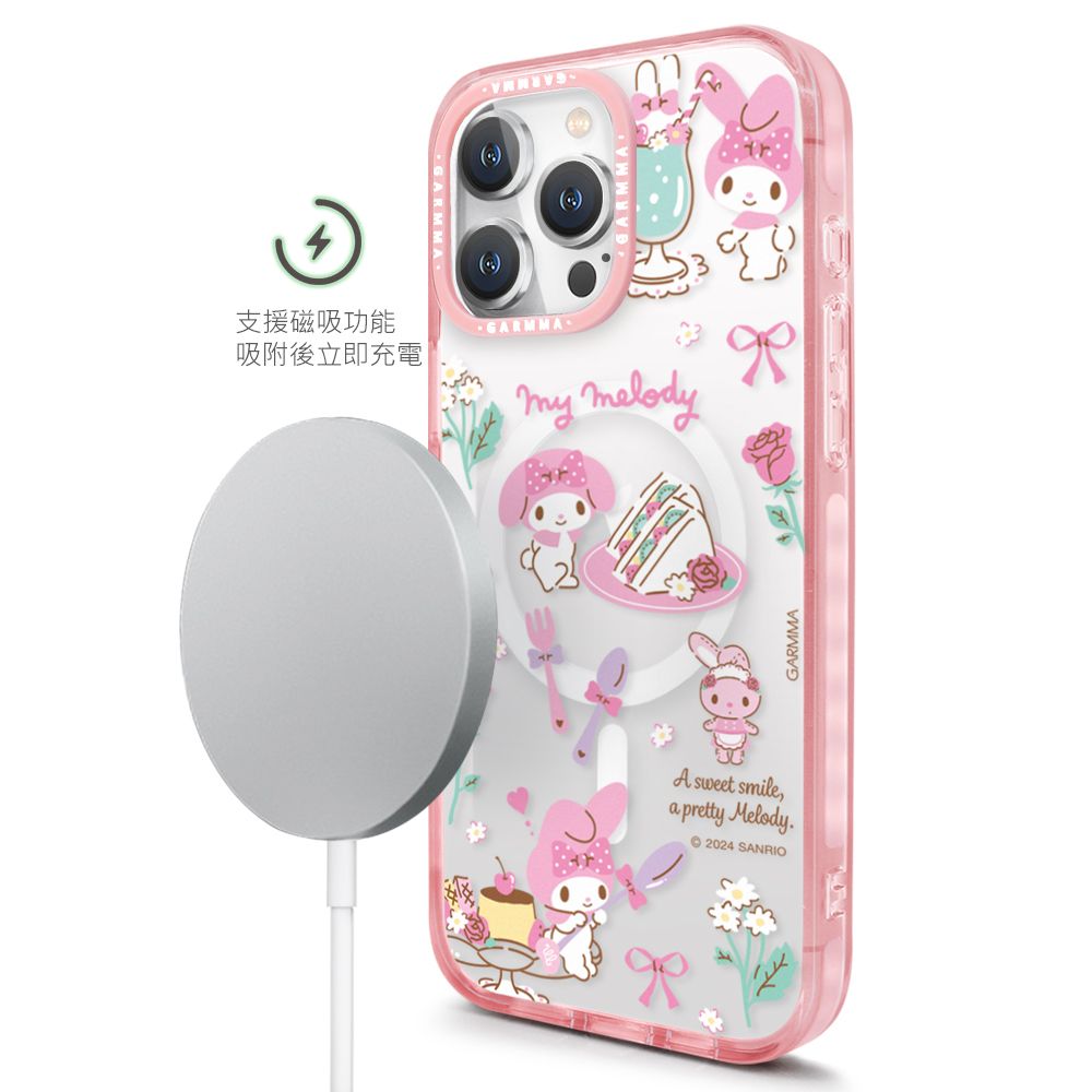Sanrio iPhone 16 Pro MagSafe Case, MM Teatime