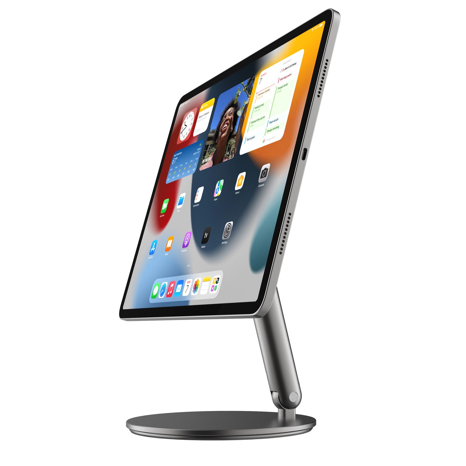 651478-WiWU ZM310 iPad Pro 13 (2024) Hubble Tablet Stand, Grey