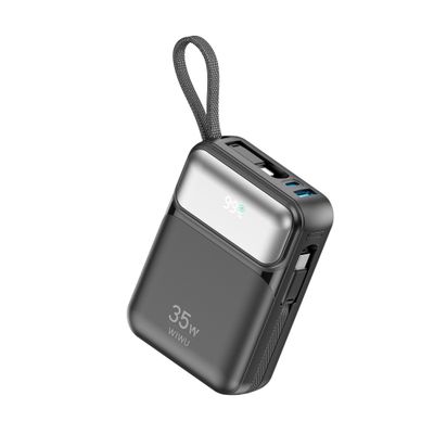 651621-WiWU P052 Galaxy Power Bank 10000mAh, Black