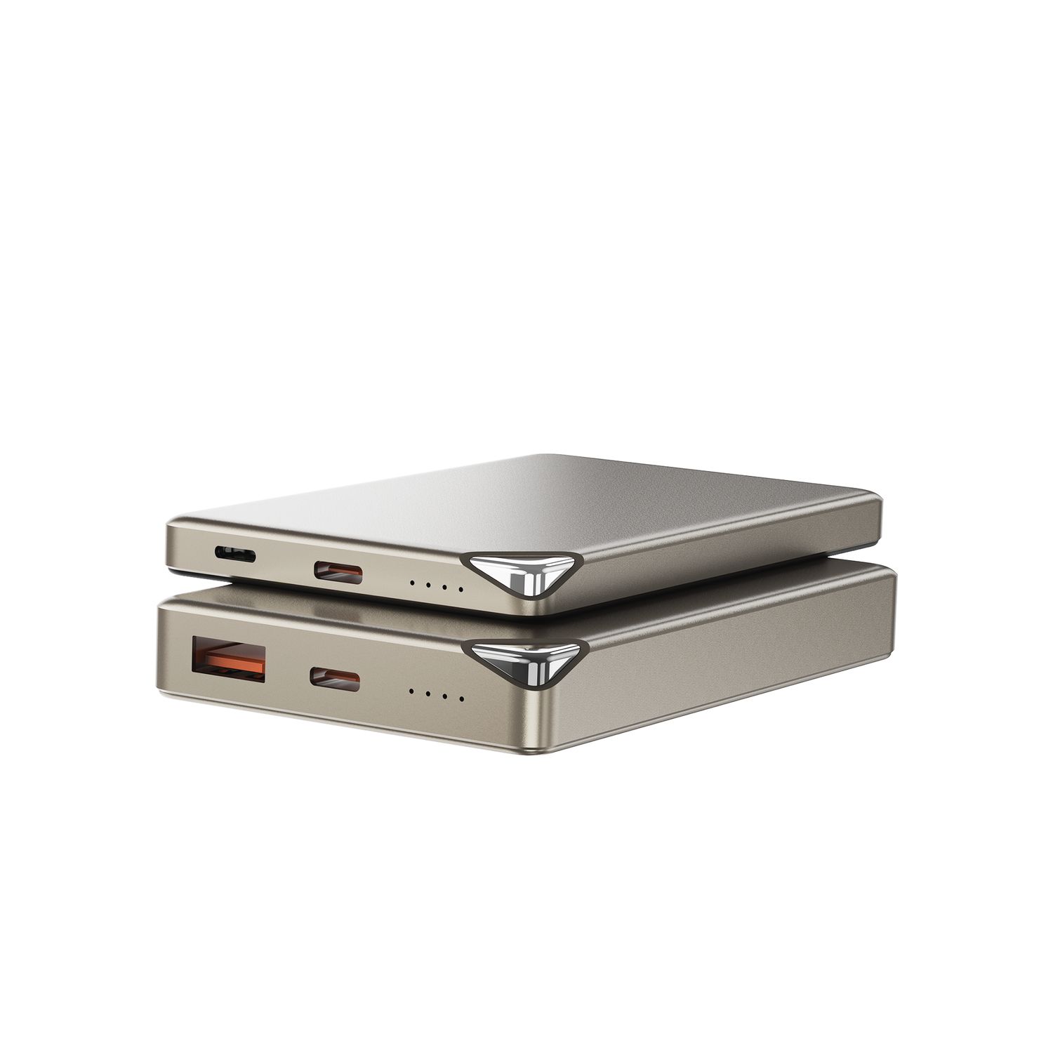 WiWU P019 Ultra-Thin Power Bank 5,000mAh, Titanium Alloy