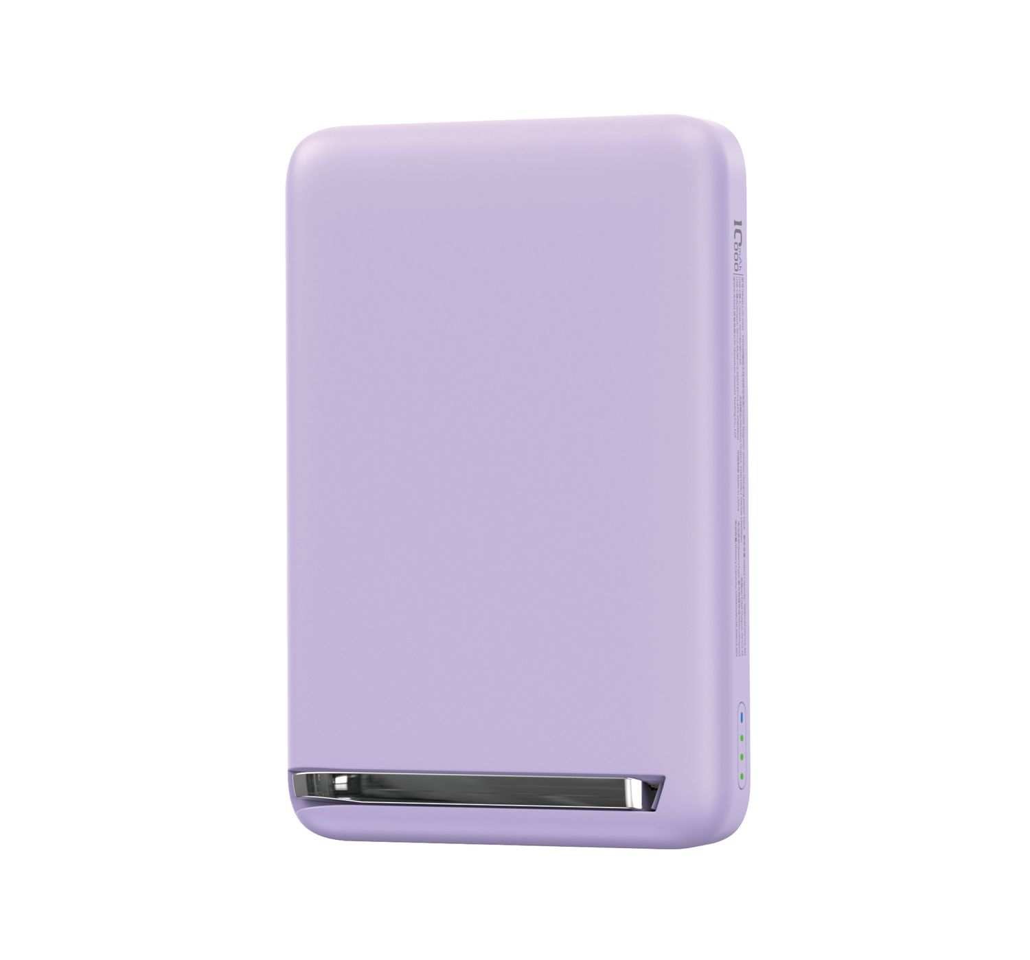 616055-WiWU P043 Qi2 Magnetic Power Bank 10000mAh, Purple