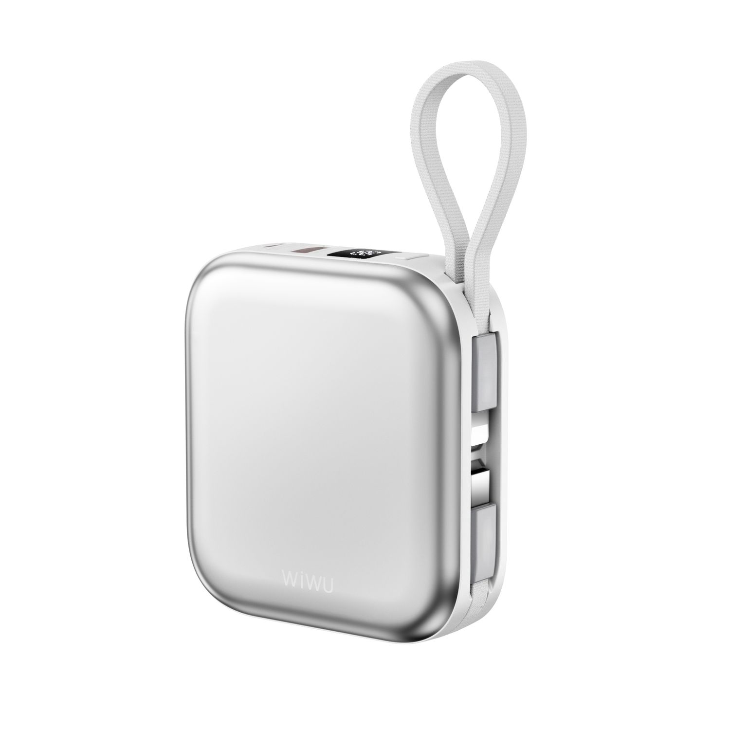 WiWU P055 Cube 3 in 1 Power Bank 10000mAh, Grey