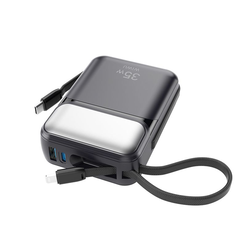 618806-WiWU P036 Galaxy Power Bank 20000mAh, Black
