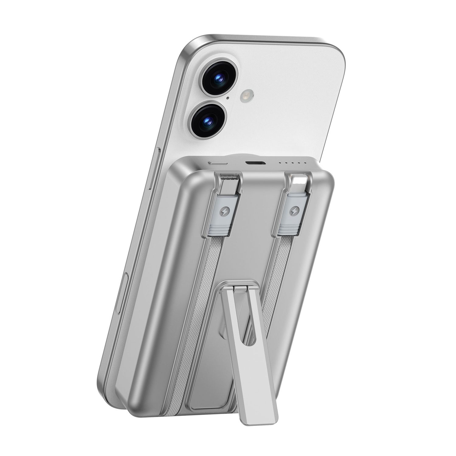 WiWU P056 Elite Power Bank 10,000mAh, Silver