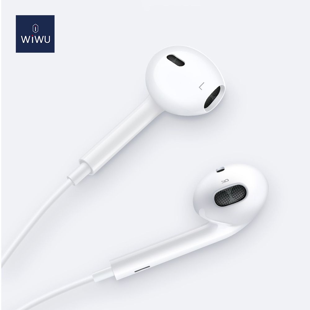 943008-WiWU Earbuds 303, White