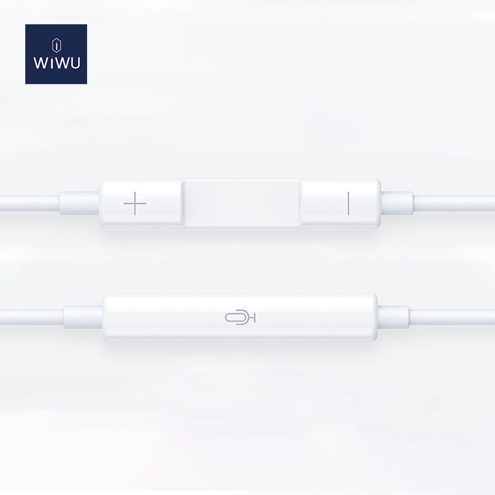 943008-WiWU Earbuds 303, White