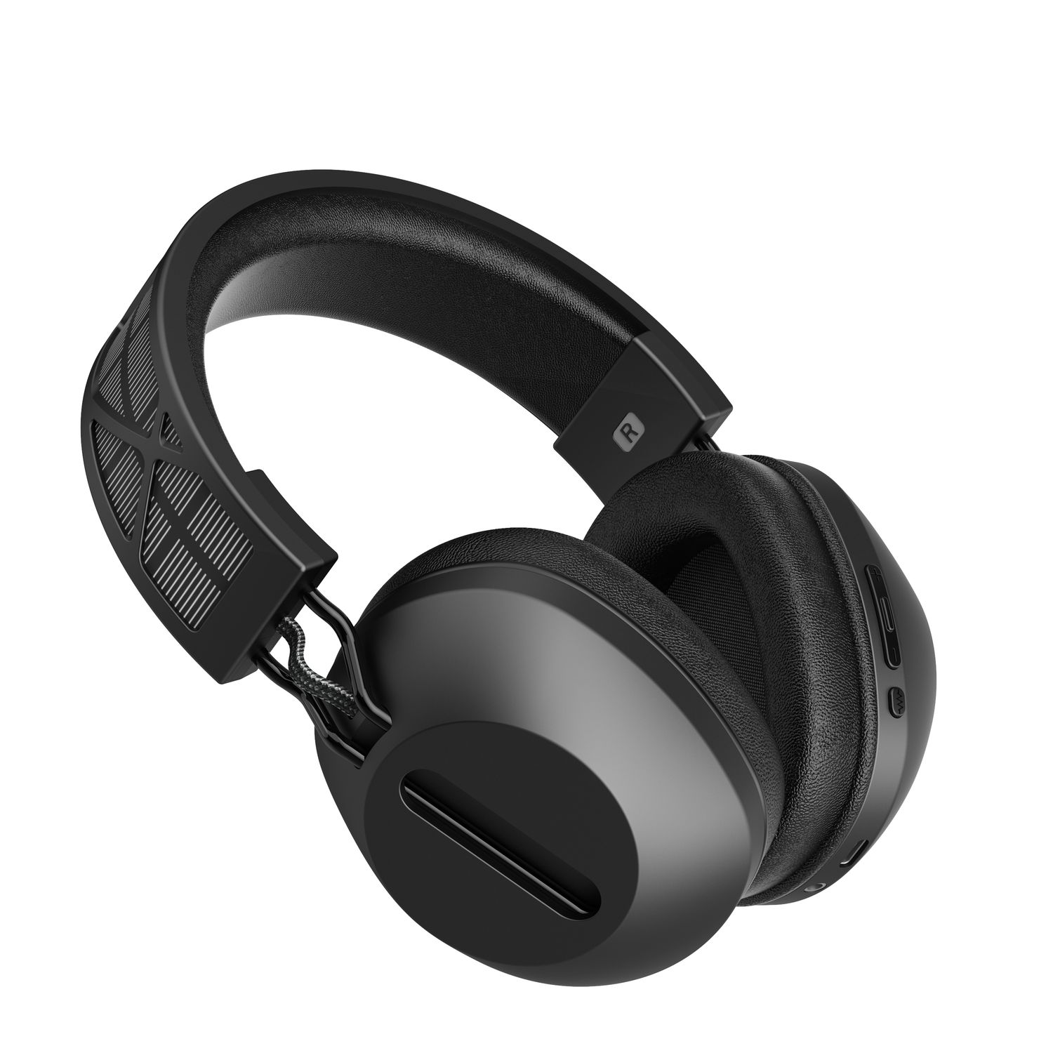 WiWU TD06 Solar Charging Headset, Black