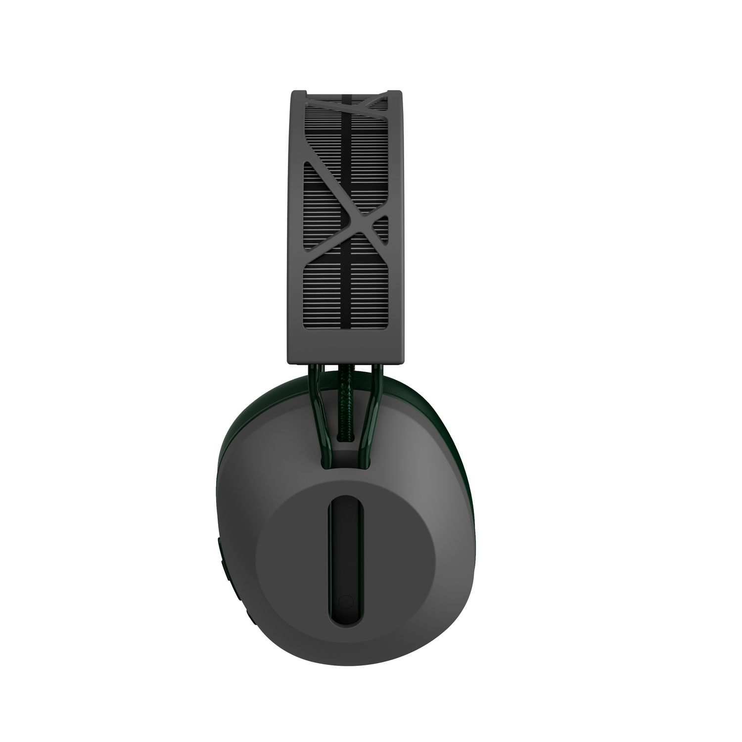 WiWU TD6 Solar Charging Headset, Grey+Army Green