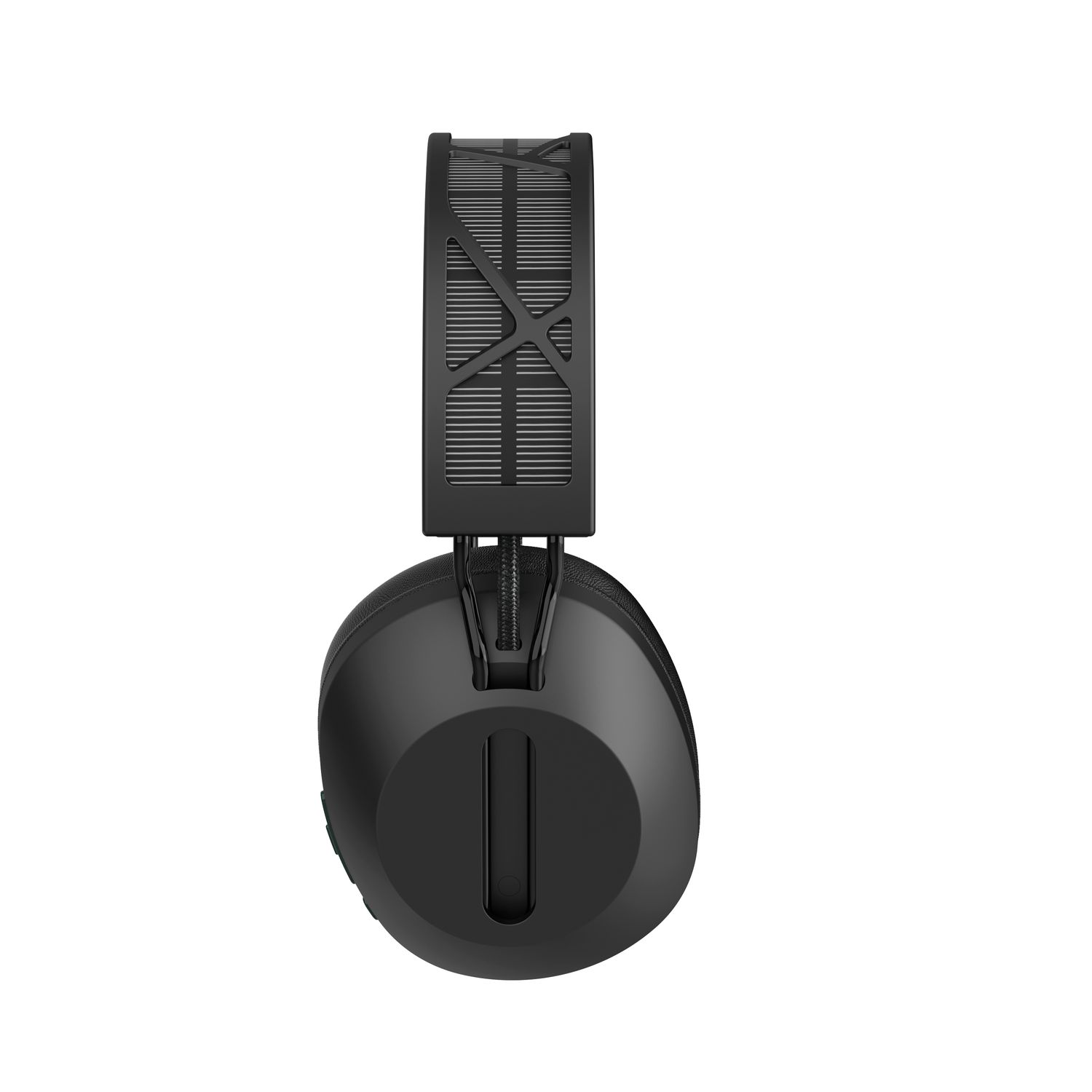 WiWU TD6 Solar Charging Headset, Grey+Army Green