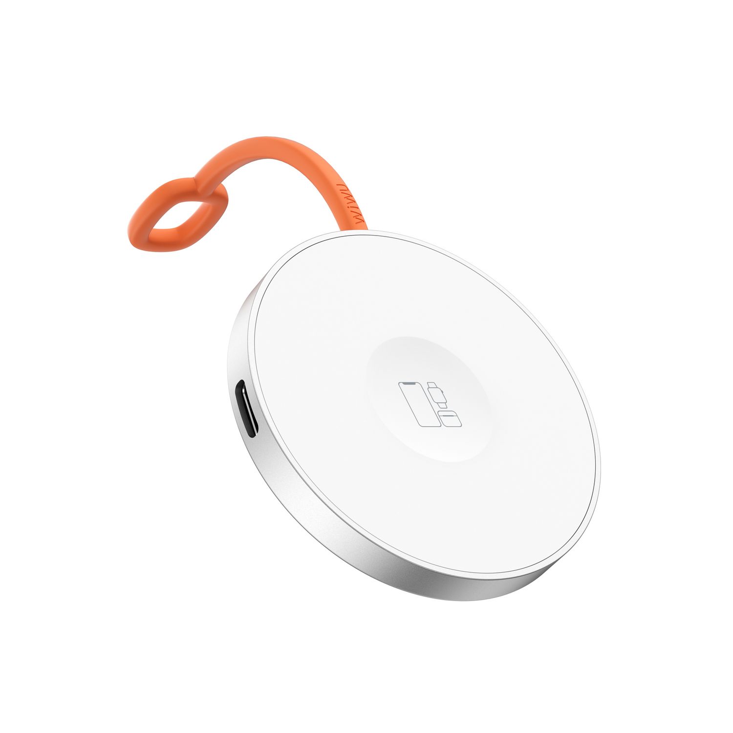 WiWU W037 3 in 1 Wireless Charger, White