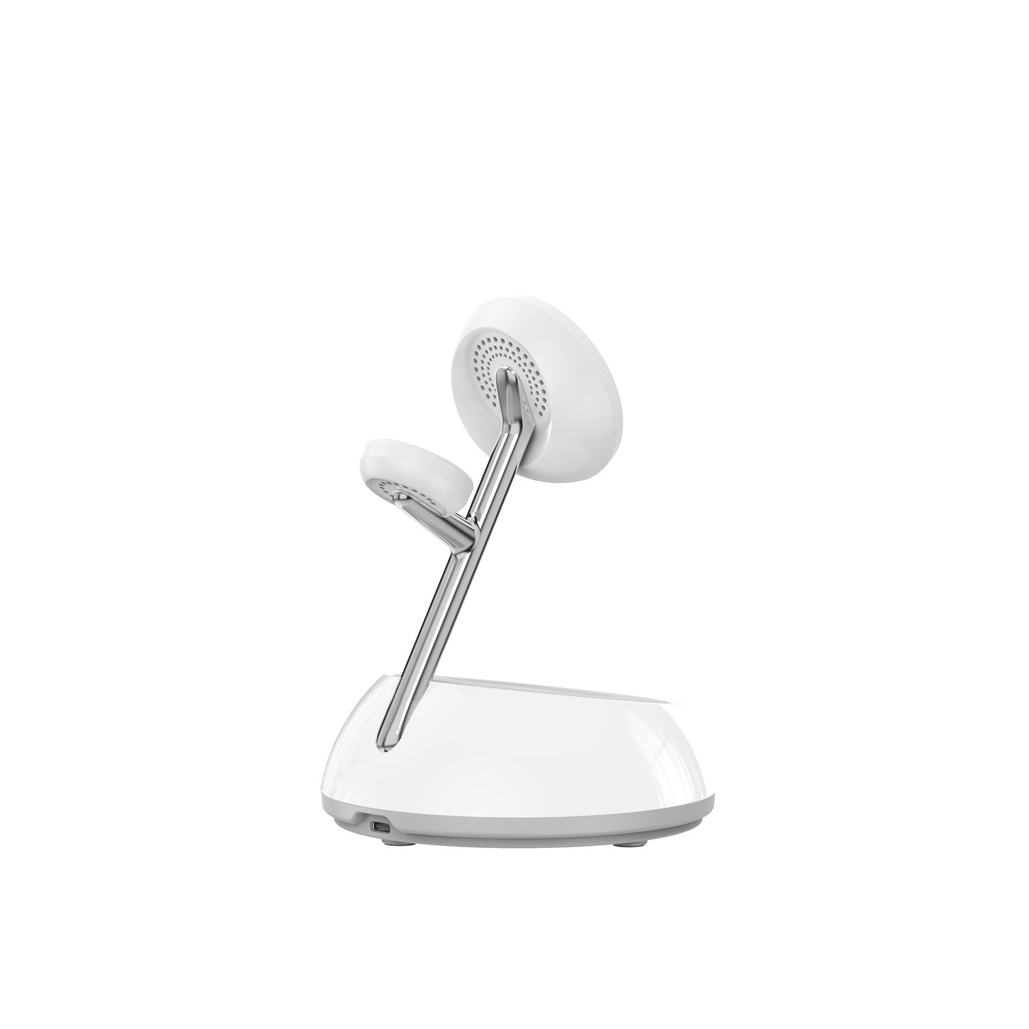 WiWU W036 Aurora qi2.0 3 in 1 Wireless Charger, White