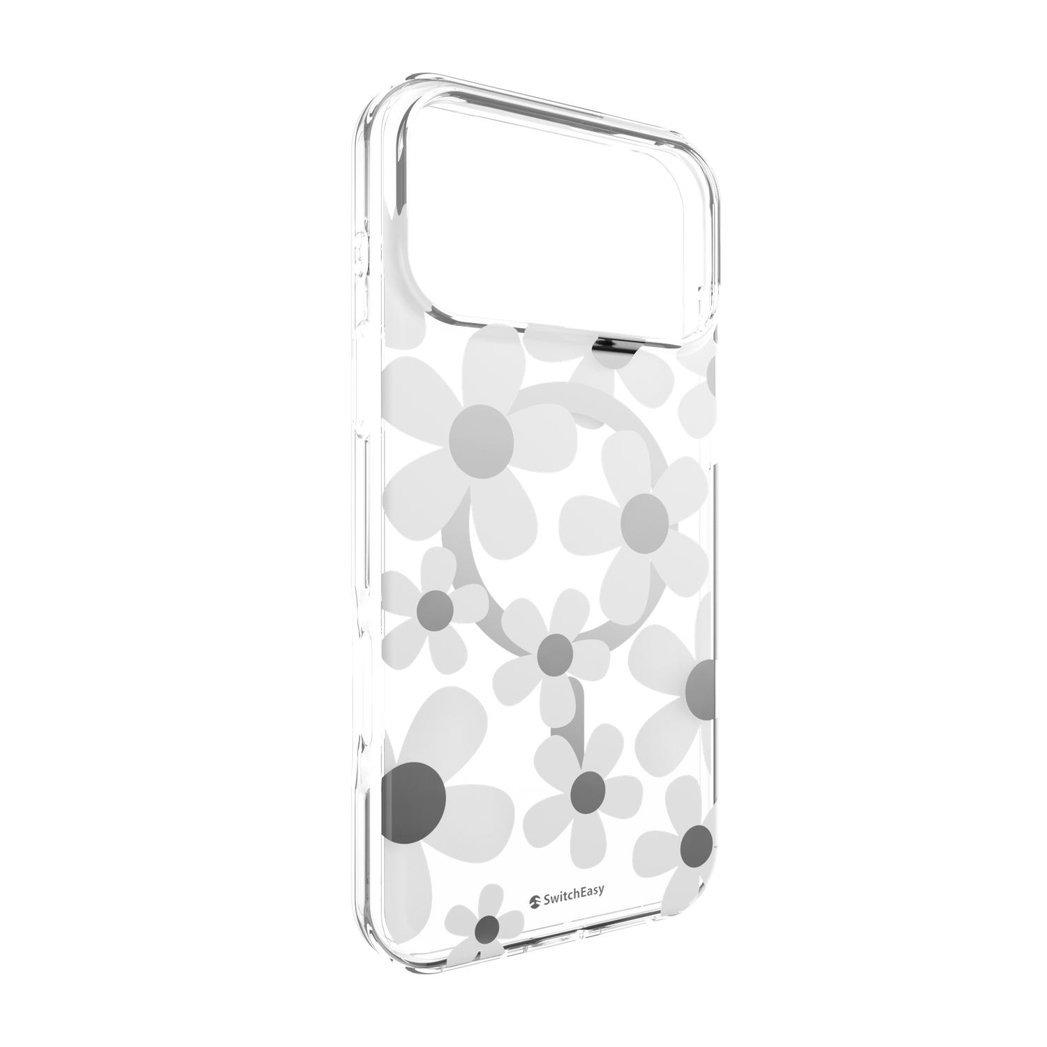 SwitchEasy iPhone 17 Pro Max Fleur M 3D Patterned Protective Case, White
