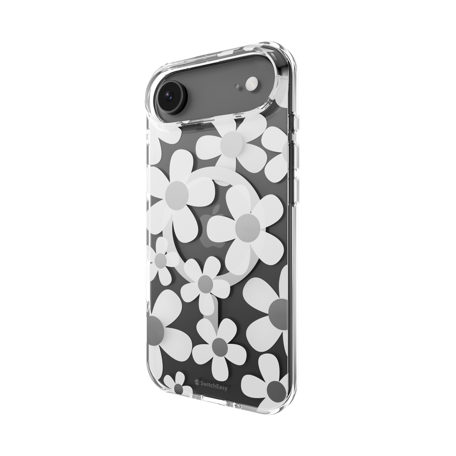 SwitchEasy iPhone 17 Air Fleur M 3D Patterned Protective Case, White