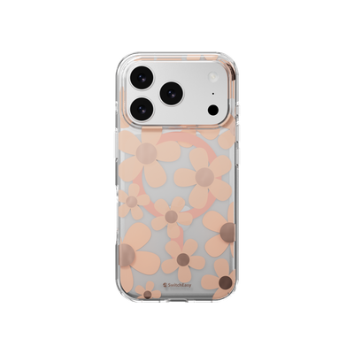 SwitchEasy iPhone 17 Pro Fleur M 3D Patterned Protective Case, Rose