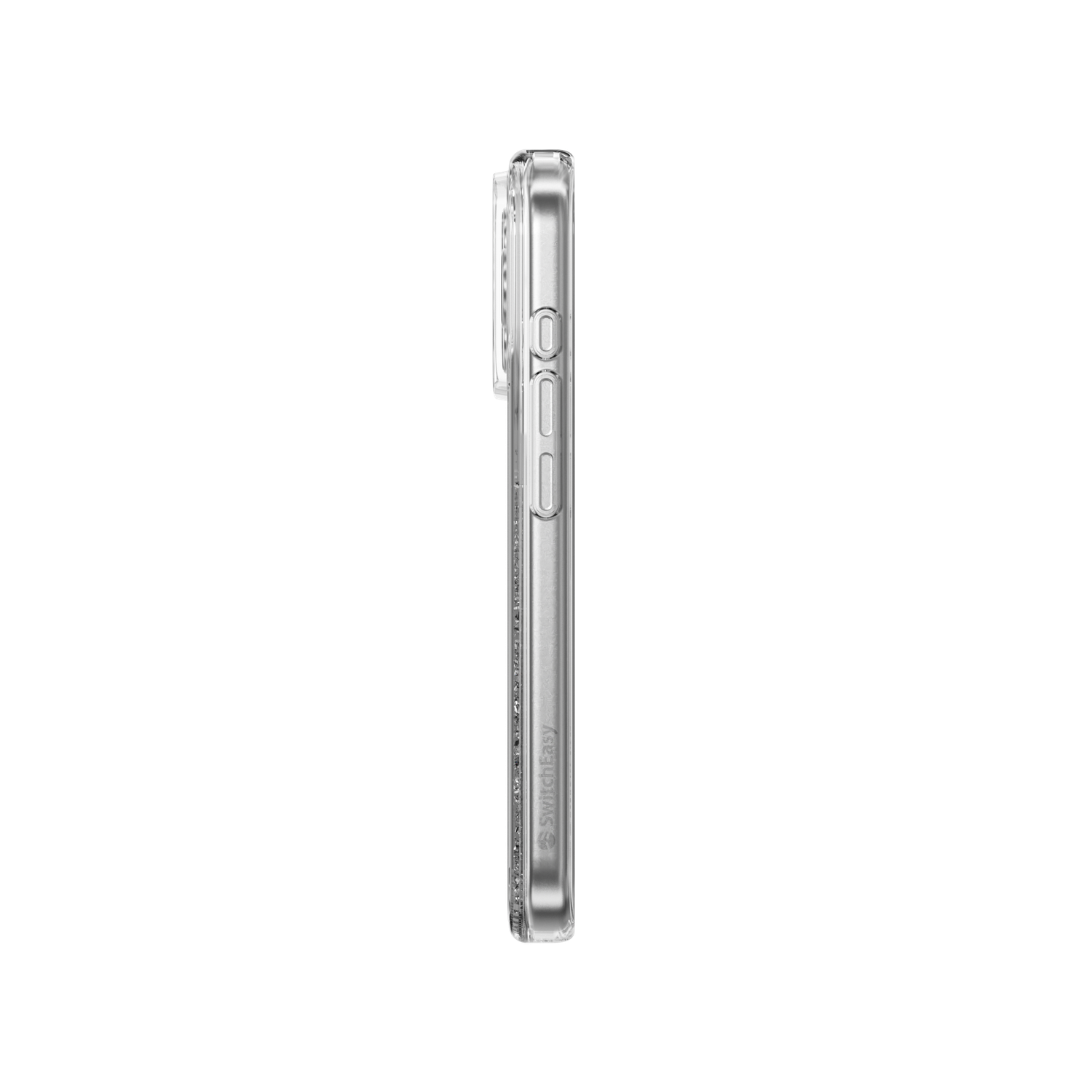 SwitchEasy iPhone 17 Pro Starfield M 3D Glitter Protective Case, Frozen White Ring