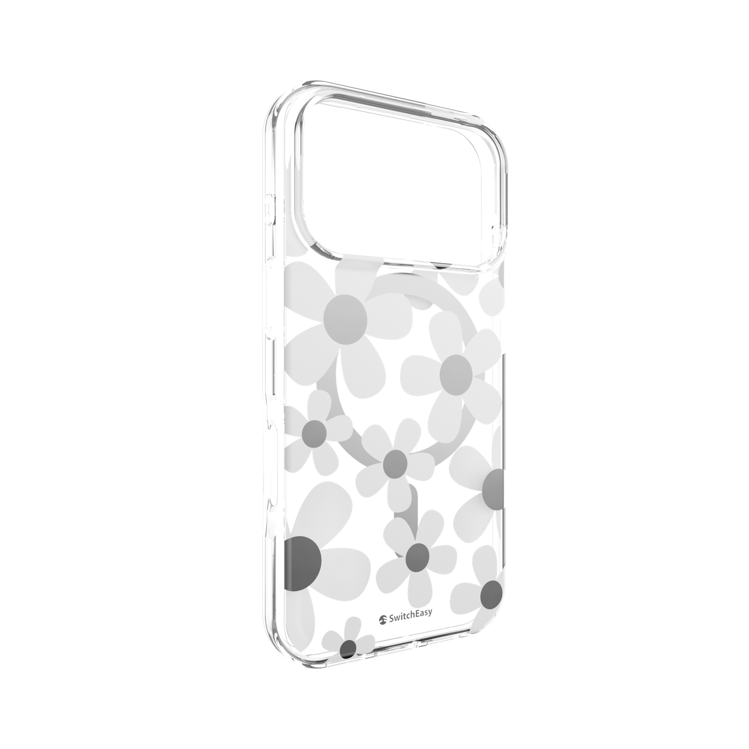 SwitchEasy iPhone 17 Pro Fleur M 3D Patterned Protective Case, White