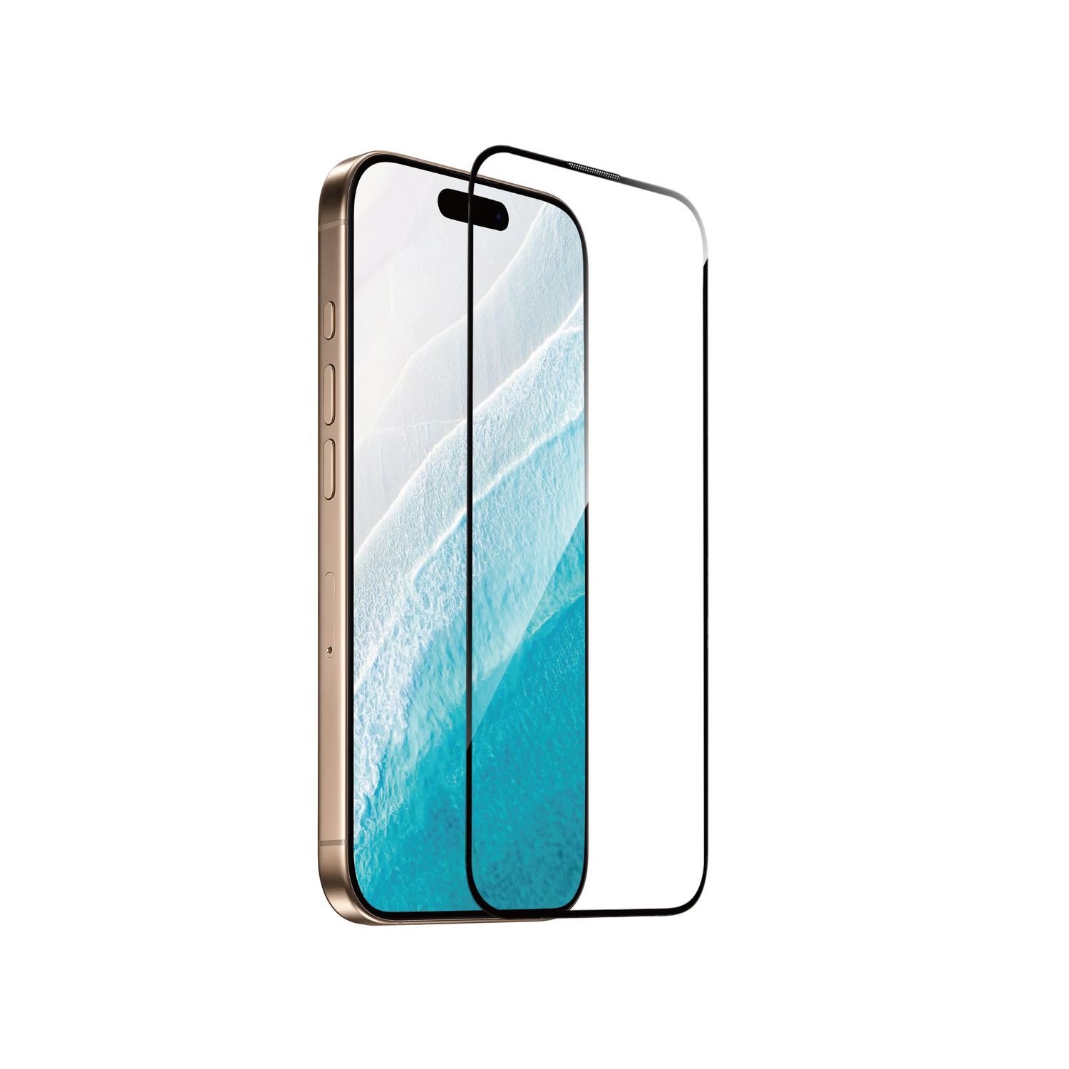 TDG KuzGuard2 iPhone 17 Pro Tempered Glass, 3D Curved Clear