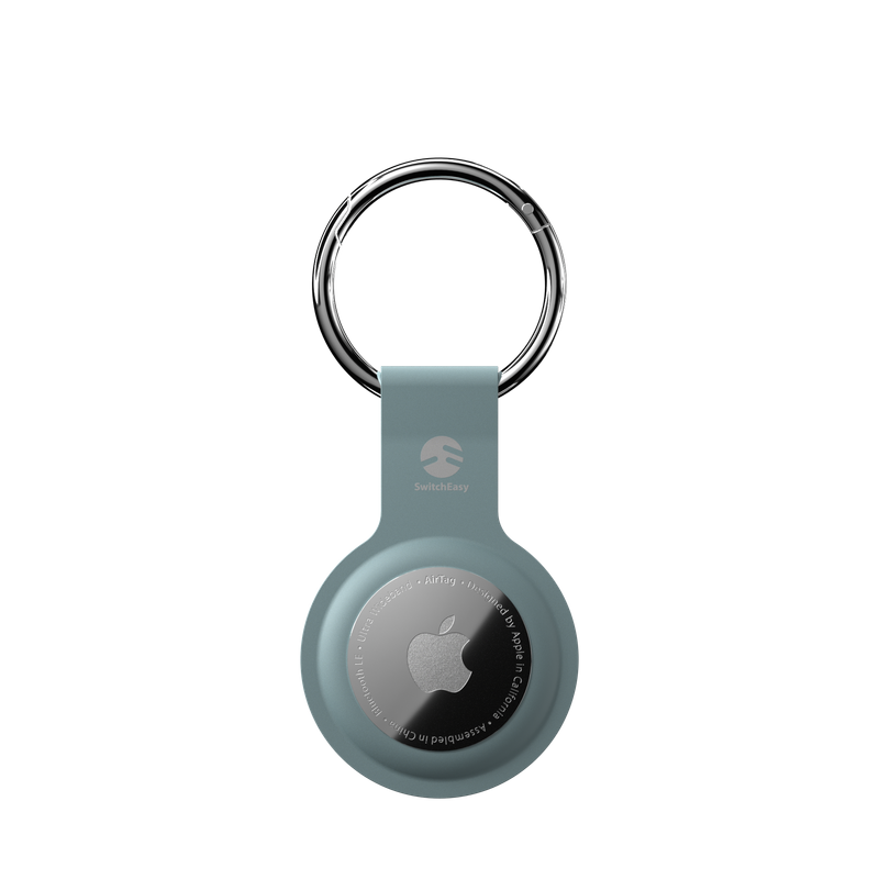 SwitchEasy AirTag Skin Liquid Silicone Rubber, Exquisite Blue