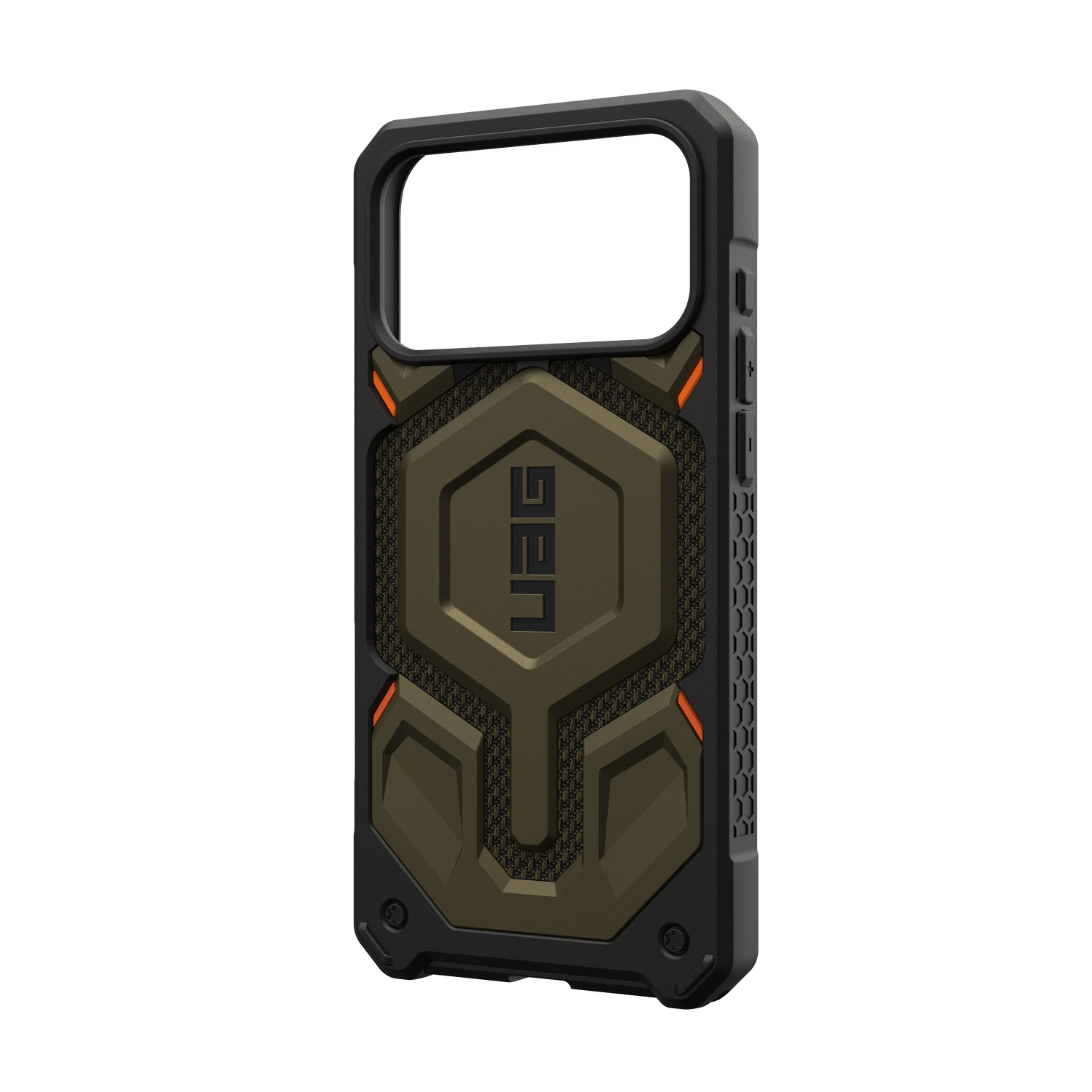 UAG iPhone 17 Pro Monarch Pro Case, Kevlar Element Green