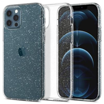 Spigen iPhone 12 Pro Max  Liquid Crystal Glitter, Crystal Quartz