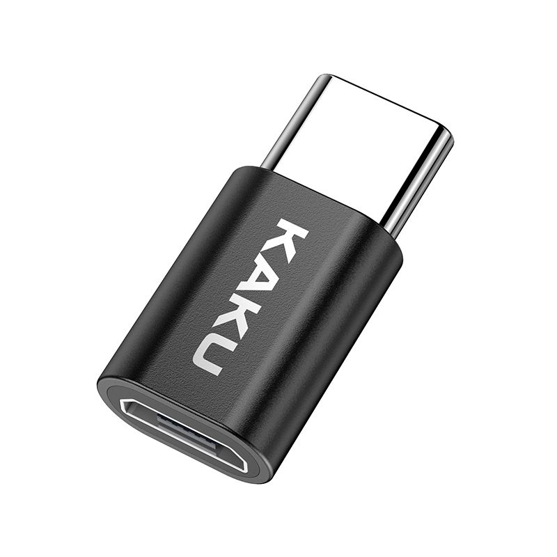 Kaku Type-C To Micro Converter, Black, KSC-531 SHANXING