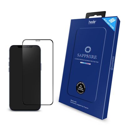 519943-Hoda iPhone 12/12 Pro Sapphire Screen Glass, Anti-Blue