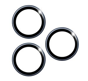 WiWU iPhone 17 Pro/17 Pro Max Sapphire Lens Guard, Dark Blue