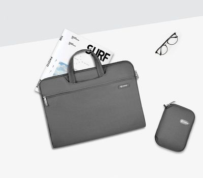Comma Macbook Pro 16&quot; Emma Bag, Gray