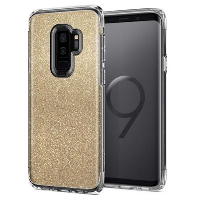 Spigen Samsung Galaxy S9 Slim Armor Crystal Glitter, Gold Quartz