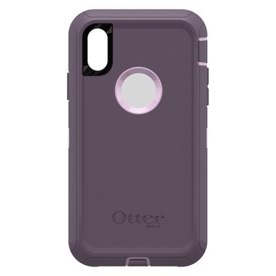 OtterBox iPhone XR Defender Series, Purple Nebula (Orchid/Purple)