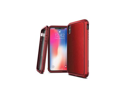 X-Doria iPhone Xs Max Defense Lux, Red