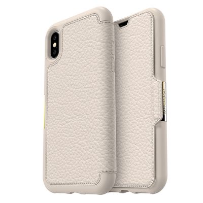 OtterBox iPhone X Strada Series, Soft Opal (Beige/Beige)