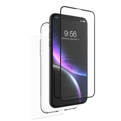 076363-ZAGG InvisibleShield iPhone 11/XR Glass Curve 360 P