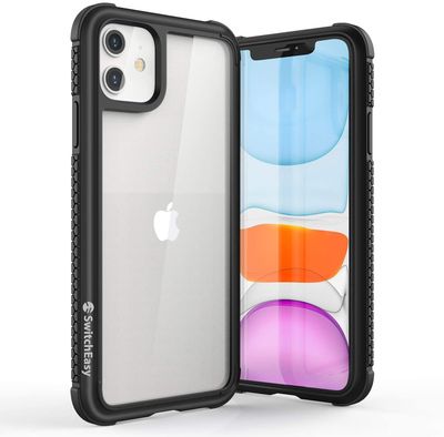 563582-SwitchEasy iPhone 11 Glass Rebel Glass+TPU+Al