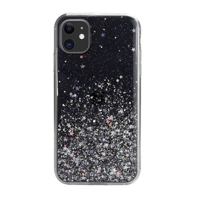 SwitchEasy iPhone 11 Pro Starfield PC+TPU Case, Transparent Black