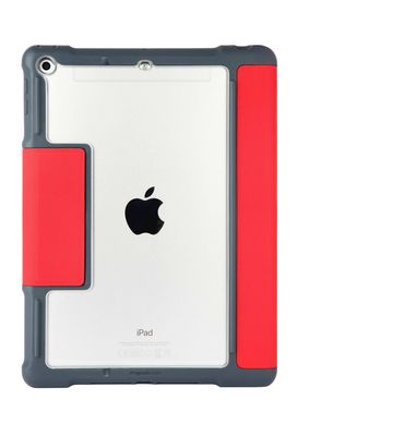 STM iPad 9.7&quot; (2018) Dux Plus Fitted with Pencil Holder, Red