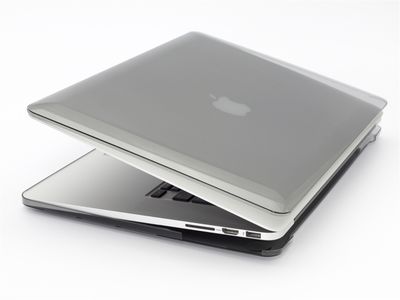 Power Support Air Jacket Set for MacBook Pro 13&quot; Retina, Clear Black