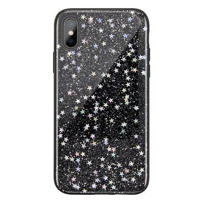 SwitchEasy iPhone XR Starfield PC+TPU Case, Black Star SwitchEasy iPhone XR Starfield PC+TPU Case, Black Star