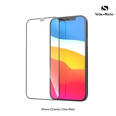 128307-Komass iPhone 13/13 Pro Tempered Glass, Black