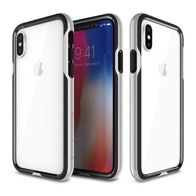 Patchworks iPhone X LEVEL Silhouette, Silver