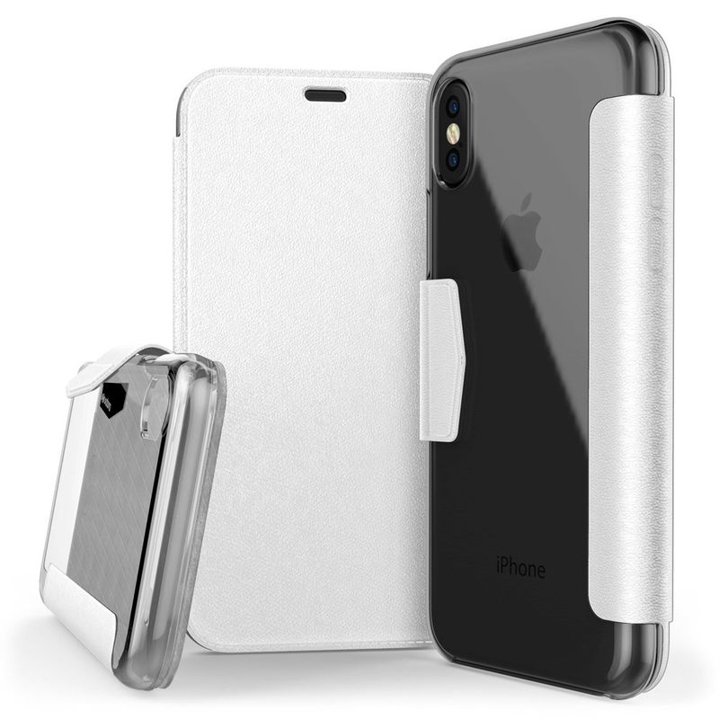 X-Doria iPhone X Engage Folio, White