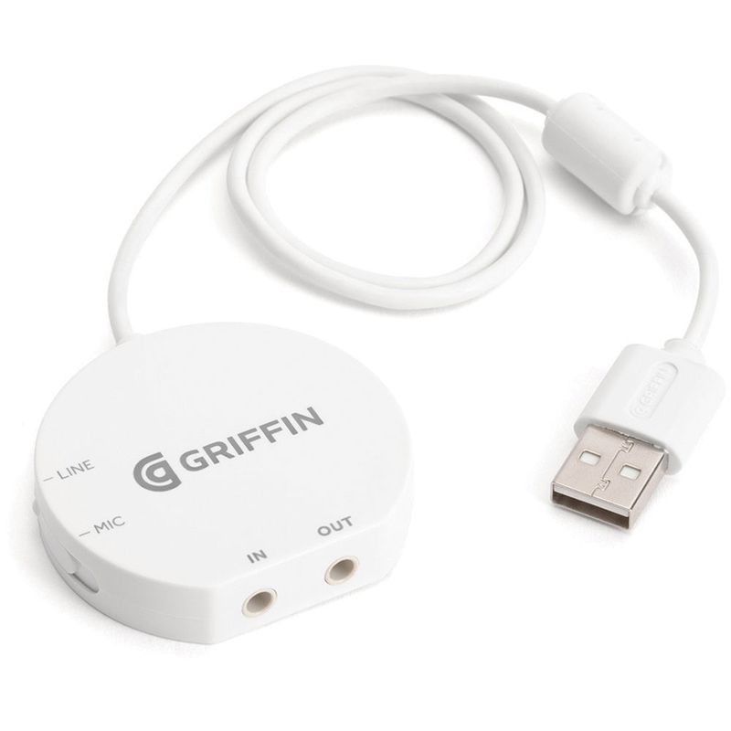 Griffin iMic, White/White (GC16035-2)