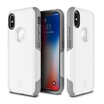 Patchworks iPhone X LEVEL Aegis, White