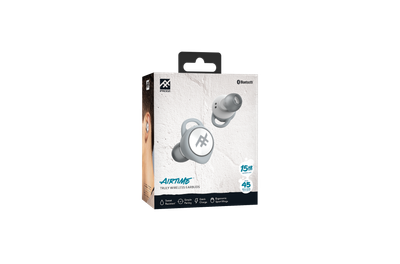 ZAGG iFrogz Audio Airtime True Wireless Stereo Earbuds, White