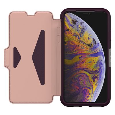 OtterBox iPhone Xs Max Strada Series, Royal Blush (Bloom/Rose) OtterBox iPhone Xs Max Strada Series, Royal Blush (Bloom/Rose)