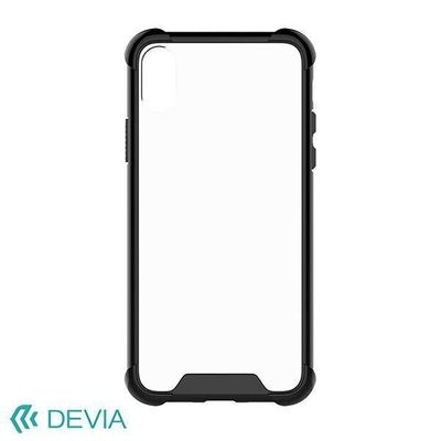 Devia iPhone X Fashion Shockproof TPU Case, Black