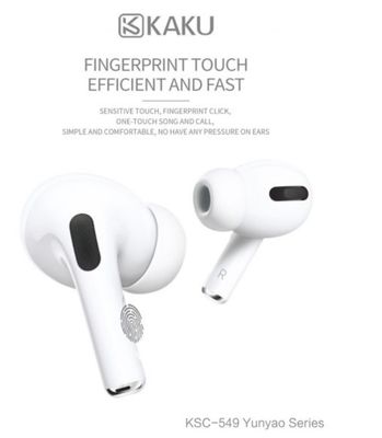 Kaku Audio KSC-549 In-Ear Bluetooth Headset, White