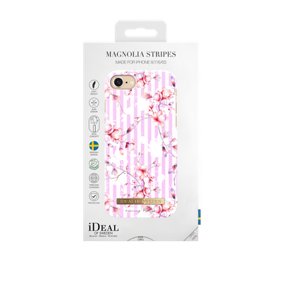 iDeal Of Sweden iPhone 8 Fashion Case Collaboration Dearing Kinga, Magnolia Stri